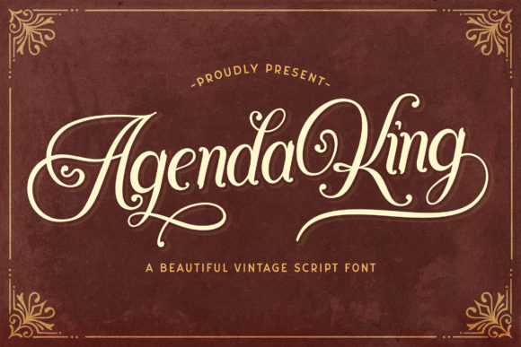 Agenda King: The Font That Elevates Your Brand