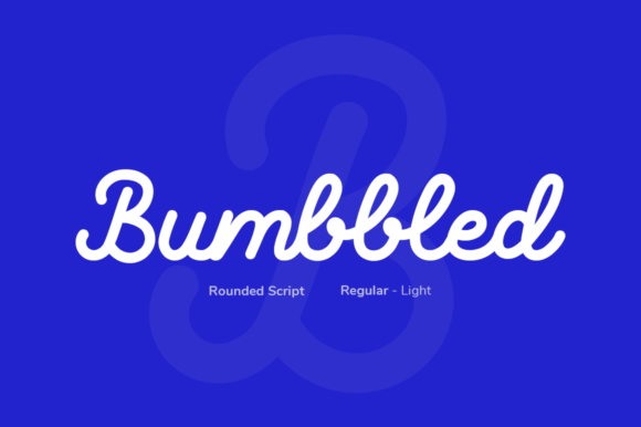Bumbbled: A Handwritten Font for Editorial Charm