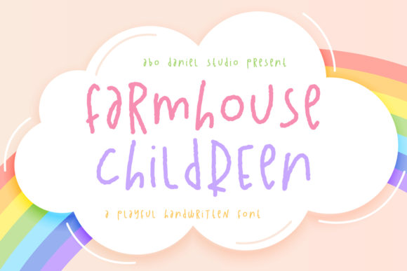 Farmhouse Children Font: A Versatile Script for Crafters and Designers