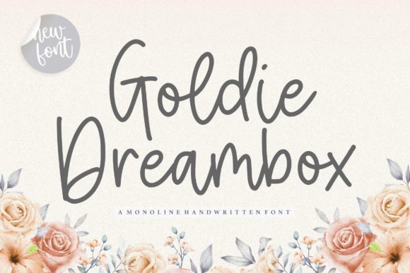 Goldie Dreambox: A Font That Breathes Life Into Digital Design