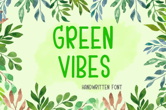 Green Vibes: A Font That Breathes Life Into Editorial Design
