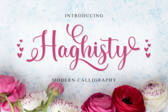 Haghisty: A Handwritten Font That Elevates Digital Design
