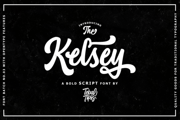 Kelsey: A Handwritten Font for Modern Web Design