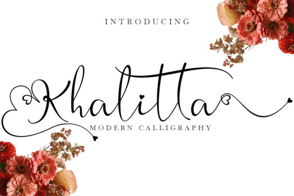 Khalitta: A Script Font That Breathes Life Into Your Creations