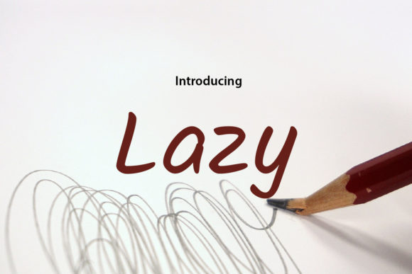 Lazy: A Versatile Script Font for Digital Marketers