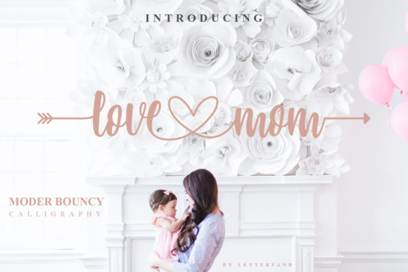 Love Mom: A Script Font That Elevates Digital Branding