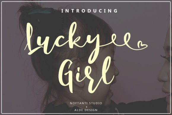 Lucky Girl: A Script Font with Heart and Readability