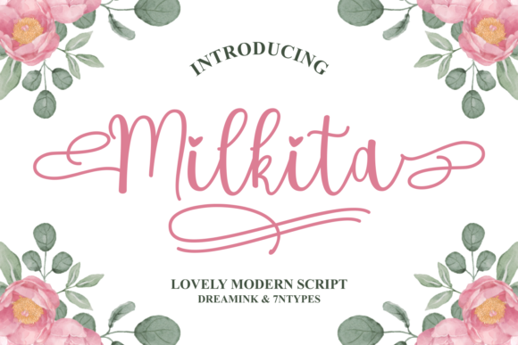 Milkita: A Script Font That Elevates Digital Branding