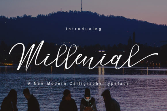 Millenial: A Script Font for Modern Web Design