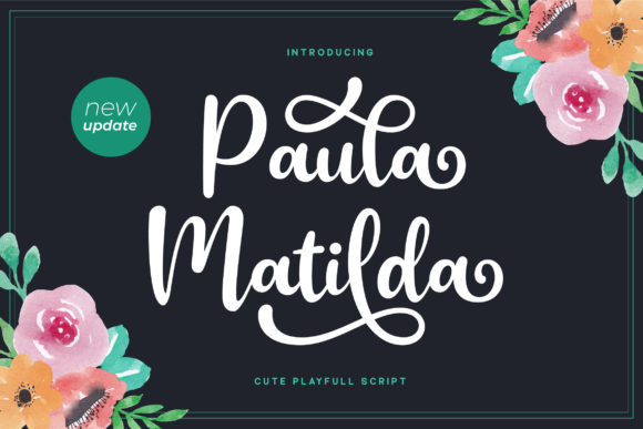 Paula Matilda: The Handwritten Font That Elevates Your Digital Brand