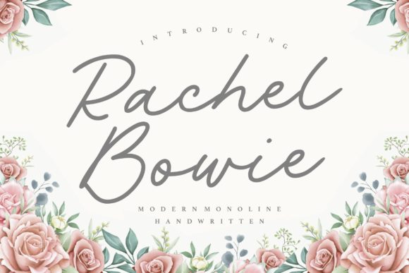 Rachel Bowie: A Versatile Script Font for Modern Web Design