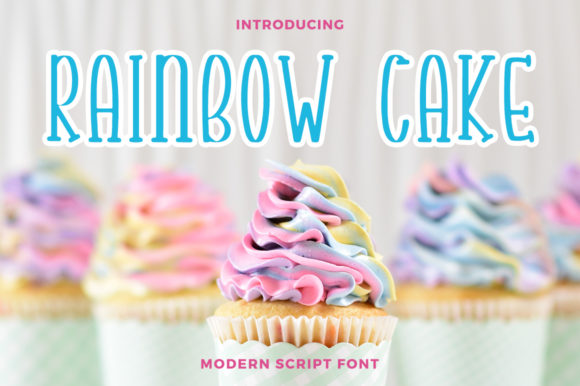 Rainbow Cake: A Font That Adds Personality to Your Web Design