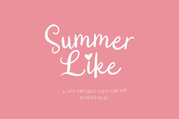 Summer Like: A Script Font That Elevates Digital Branding