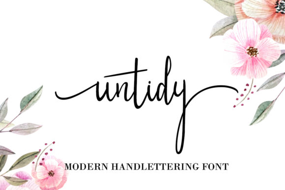 Untidy: A Versatile Script Font for Modern Web Design