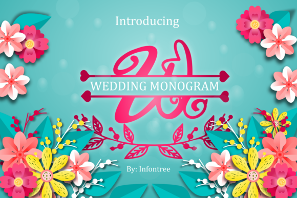 Wedding Monogram: A Script Font for Campaigns That Speak in Style