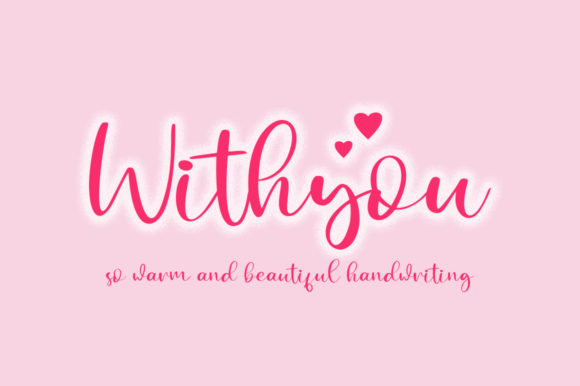 Withyou: A Font That Adds Elegance to Every Craft Project